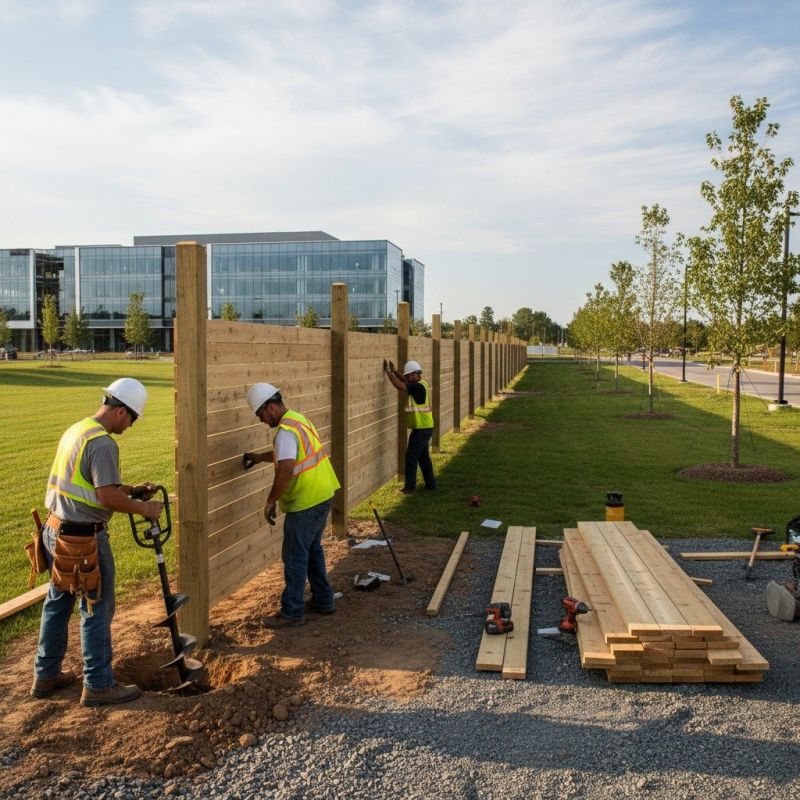 Cyclone Fence Installation